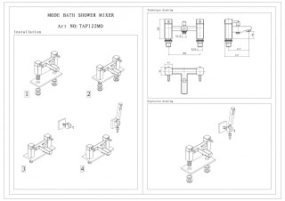 TAP122MO - Technical Drawing