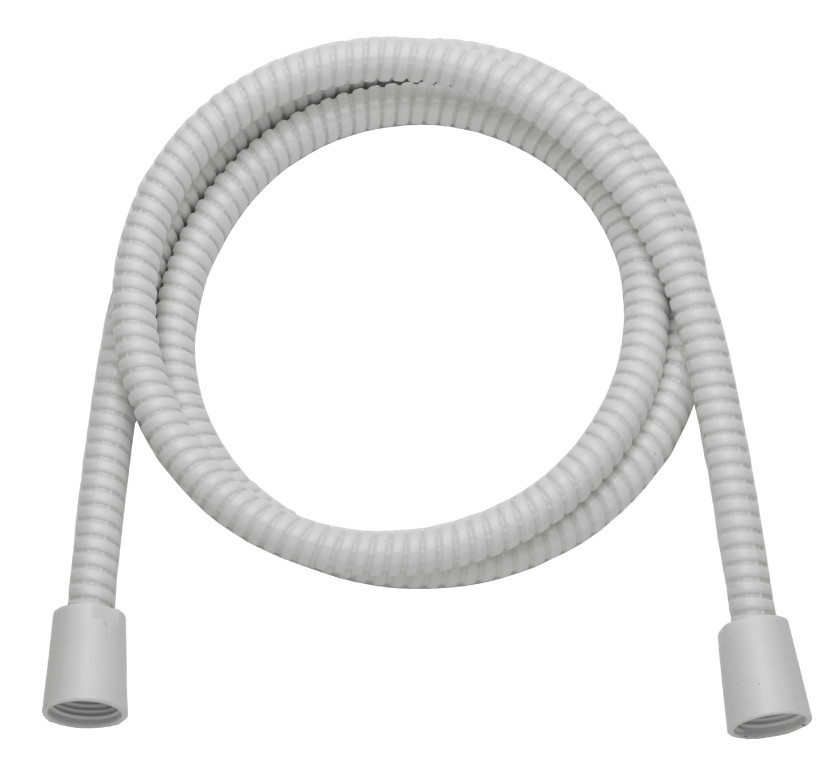 AM251322MCAmalfi Shower Flex PVC Hose Wht1 5m