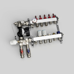 Manifold 5-port With Mixing Unit And Actuator