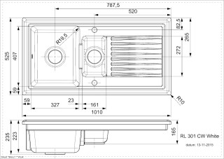 RL301CW 17 Line Drawing